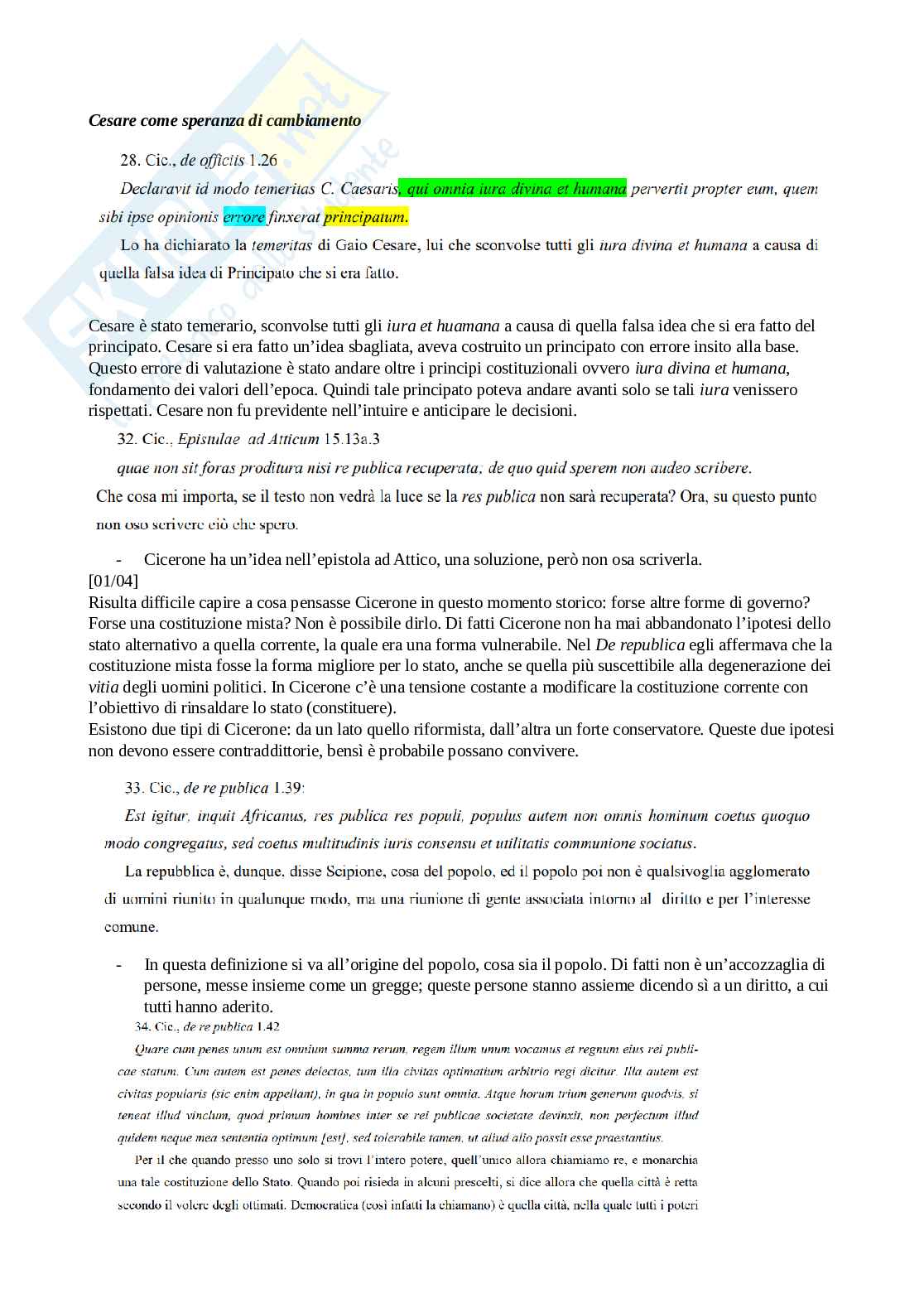 Riassunto esame Storia delle istituzioni e della società romana, Prof. Todisco Elisabetta, libro consigliato Società e istituzioni di Roma antica , Mario Pani Pag. 26