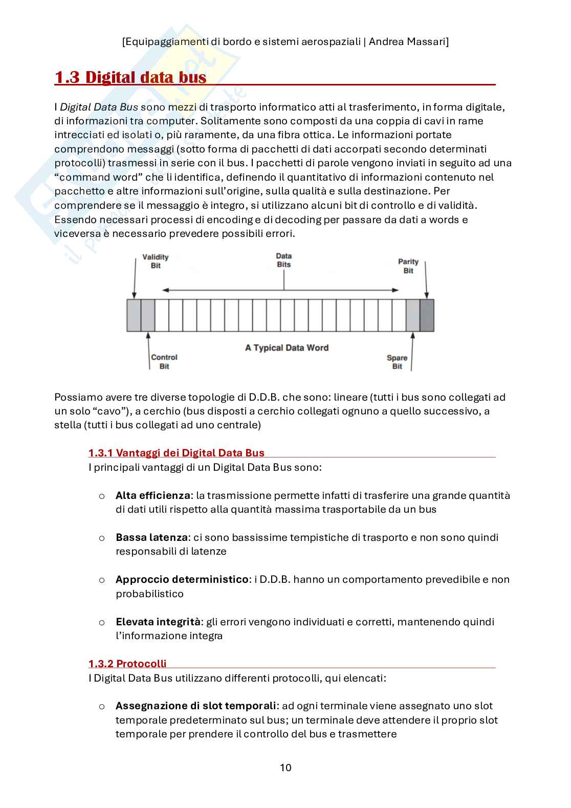 Equipaggiamenti di bordo e sistemi avionici, 2025/2026 Pag. 11