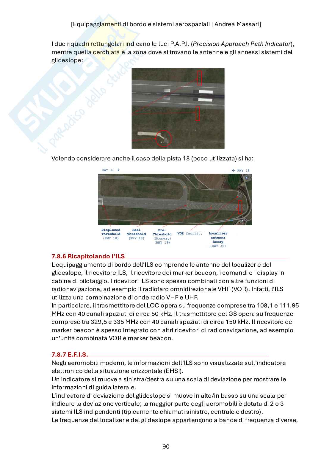 Equipaggiamenti di bordo e sistemi avionici, 2025/2026 Pag. 91