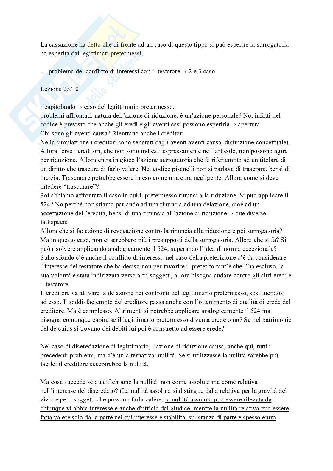 Riassunto esame Diritto Civile, Prof. Russo Domenico, libro consigliato Leges sine moribus vanae, Domenico Russo Pag. 16