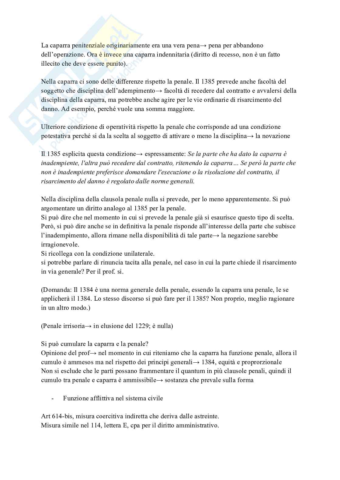 Riassunto esame Diritto Civile, Prof. Russo Domenico, libro consigliato Leges sine moribus vanae, Domenico Russo Pag. 26