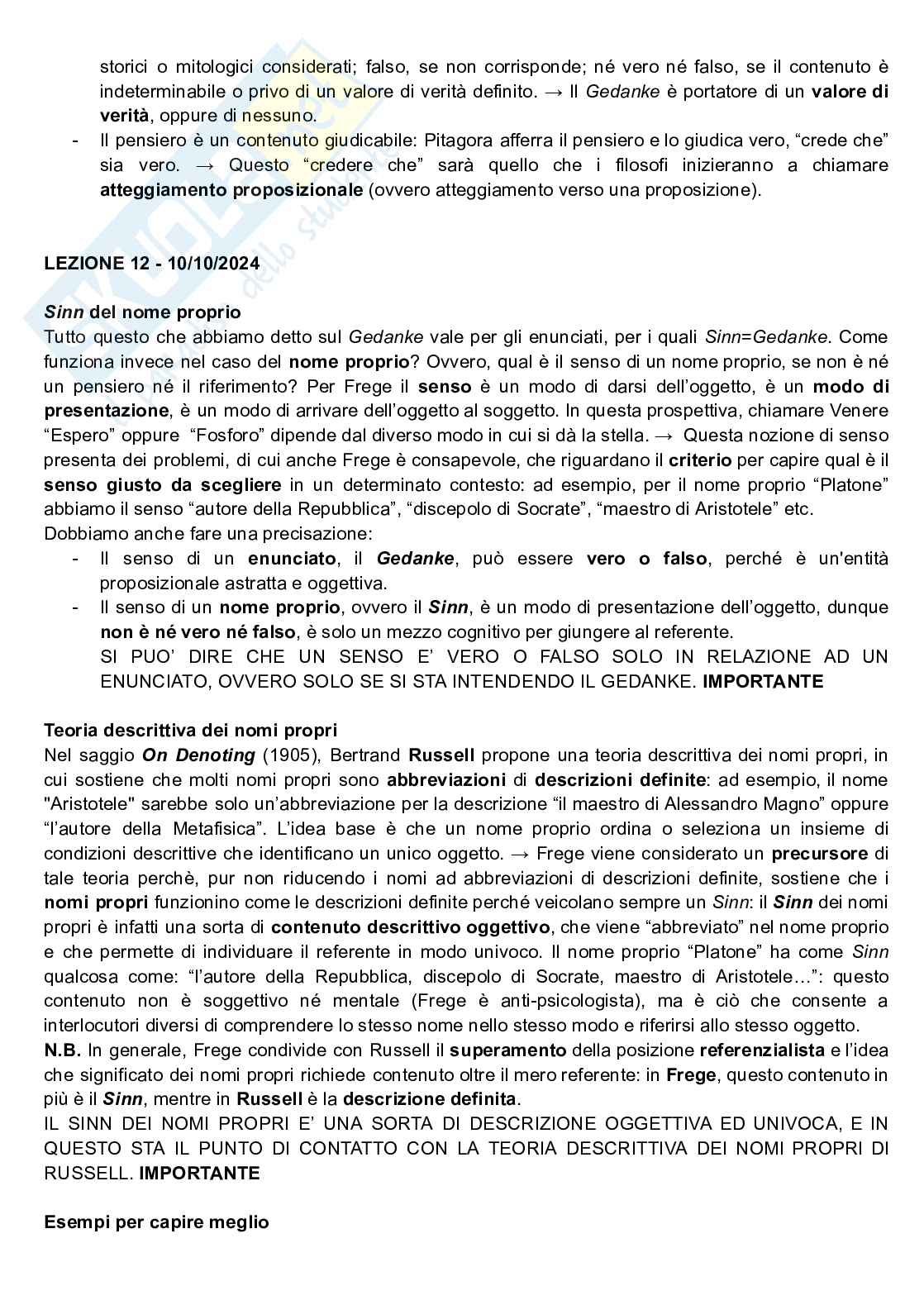 Appunti Filosofia del linguaggio  Pag. 16