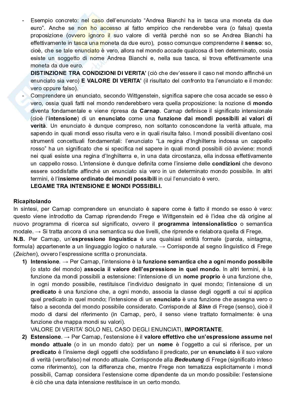 Appunti Filosofia del linguaggio  Pag. 26