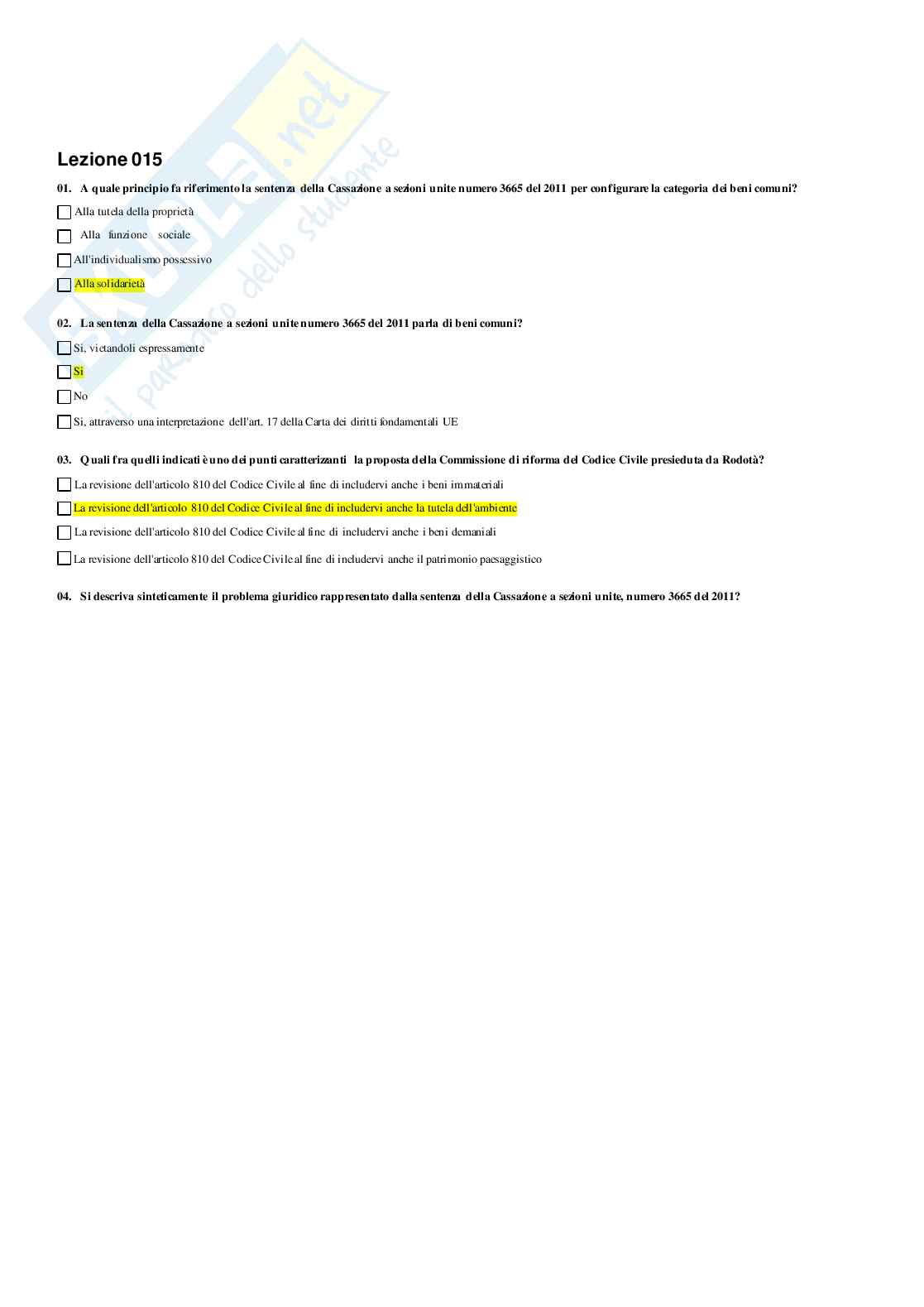 Paniere Diritto civile Pag. 21