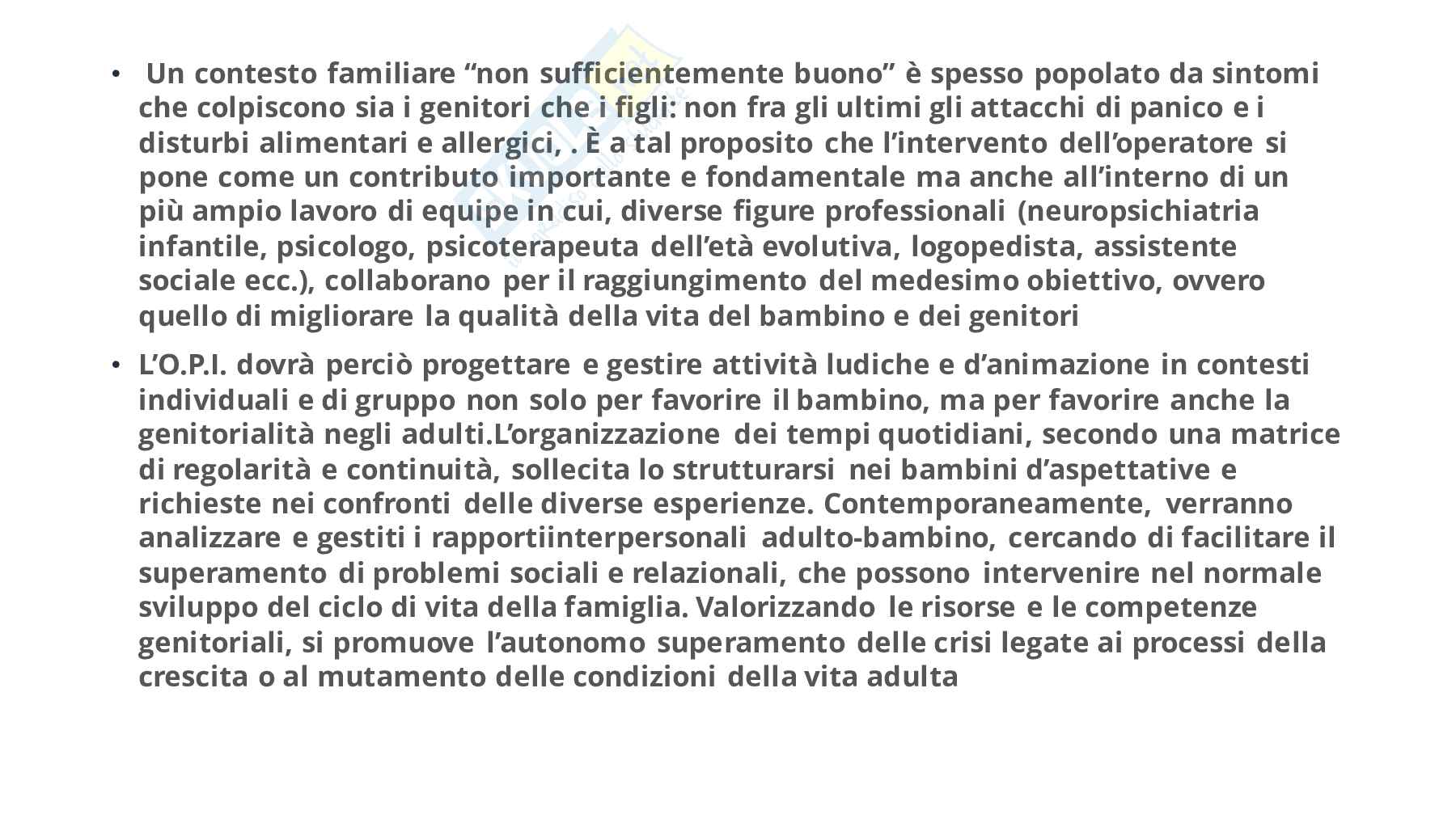 Operatore dell'infanzia Pag. 11