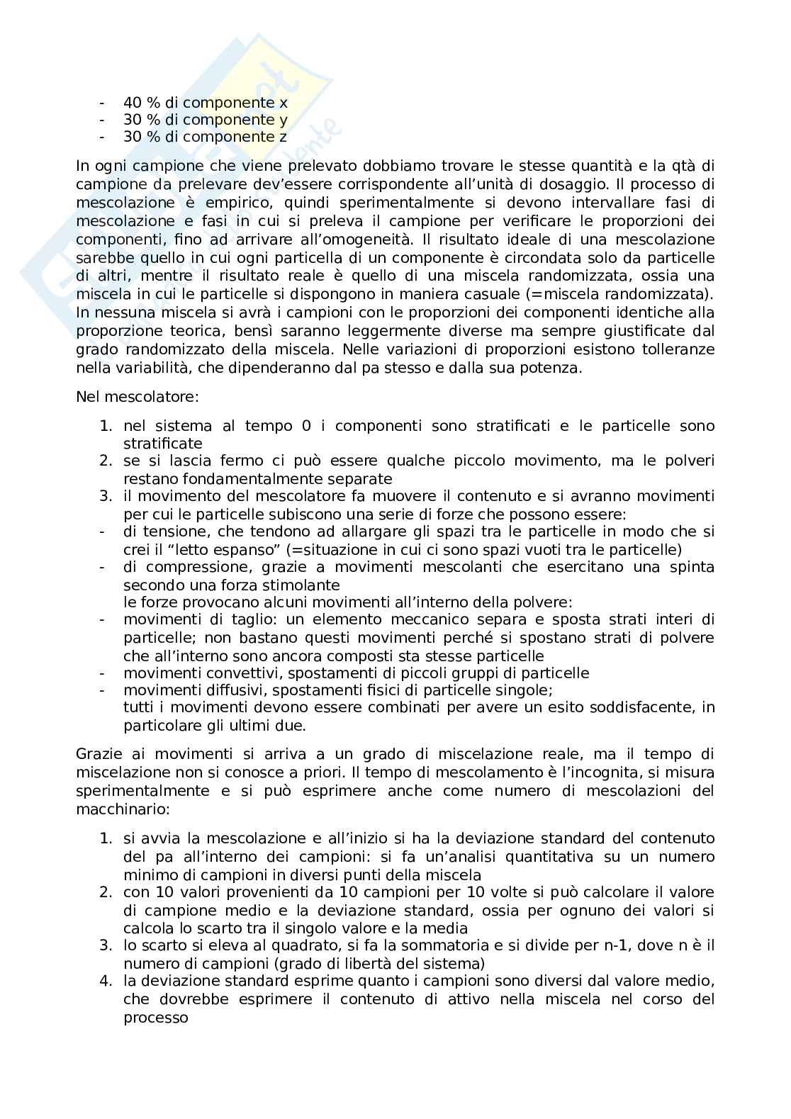 Appunti di Tecnologie farmaceutiche 2 Pag. 16