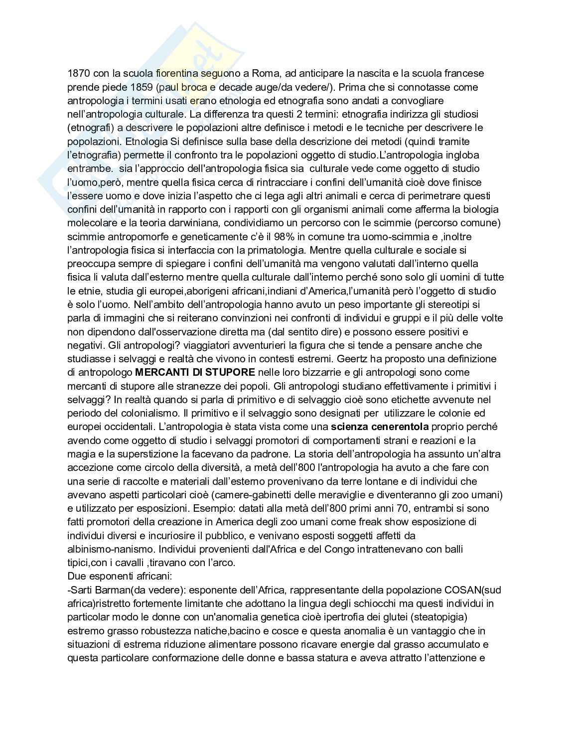 Antropologia culturale   Pag. 2