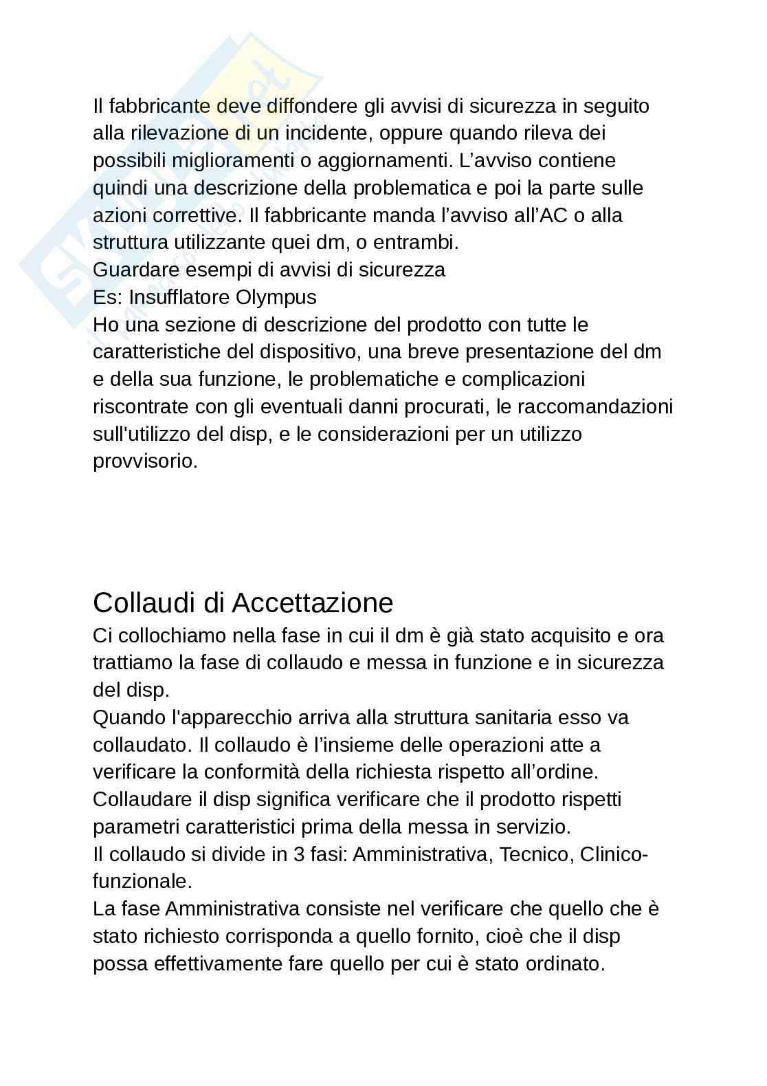 Appunti Ingegneria clinica Pag. 16