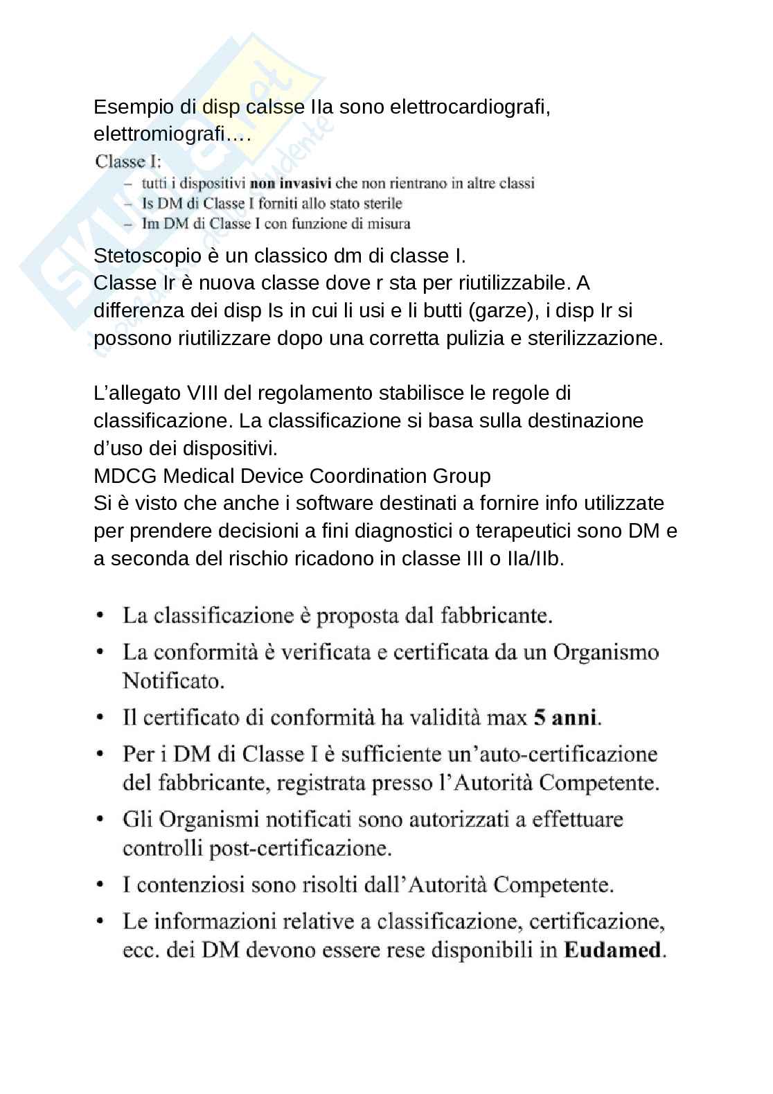 Appunti Ingegneria clinica Pag. 6
