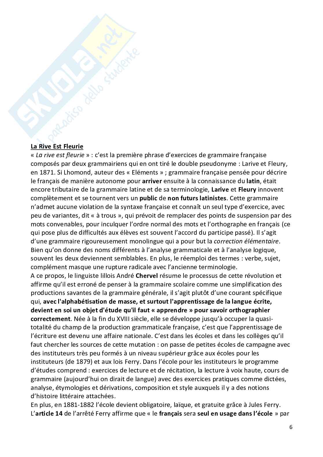 Risposte possibili domande Floquet magistrale Parte A storia della lingua + riassunti di storia, morfologia Pag. 6