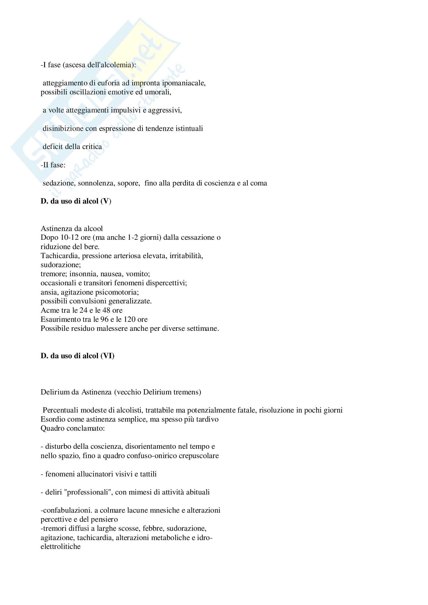Elementi di Psichiatria - Appunti Pag. 6
