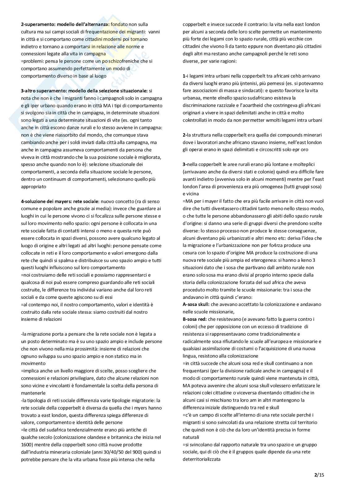 Antropologia culturale - Appunti tera parte Pag. 2