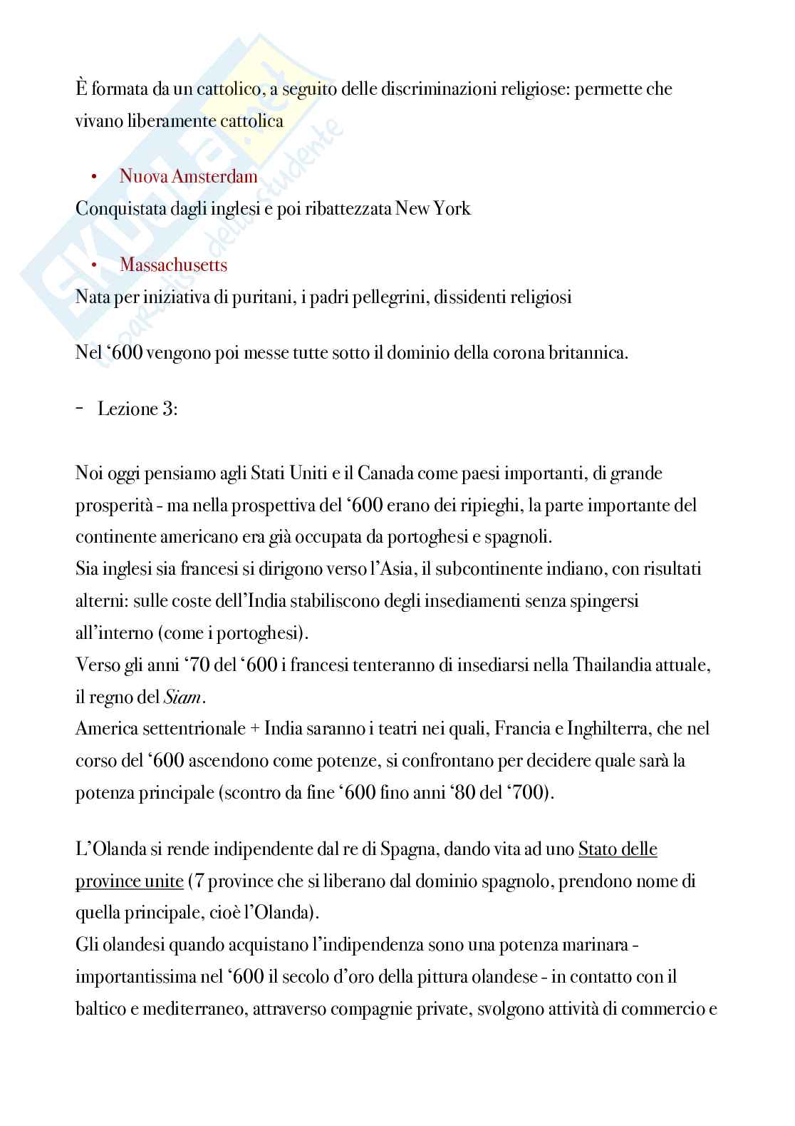 Storia moderna I Pag. 11