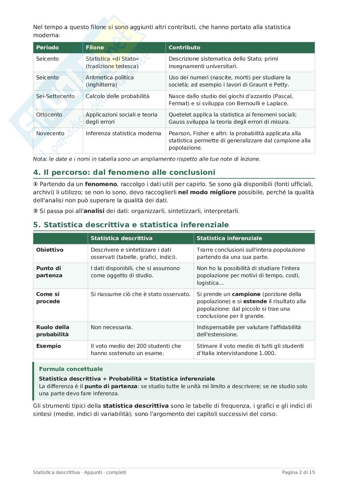 Statistica descrittiva Pag. 2