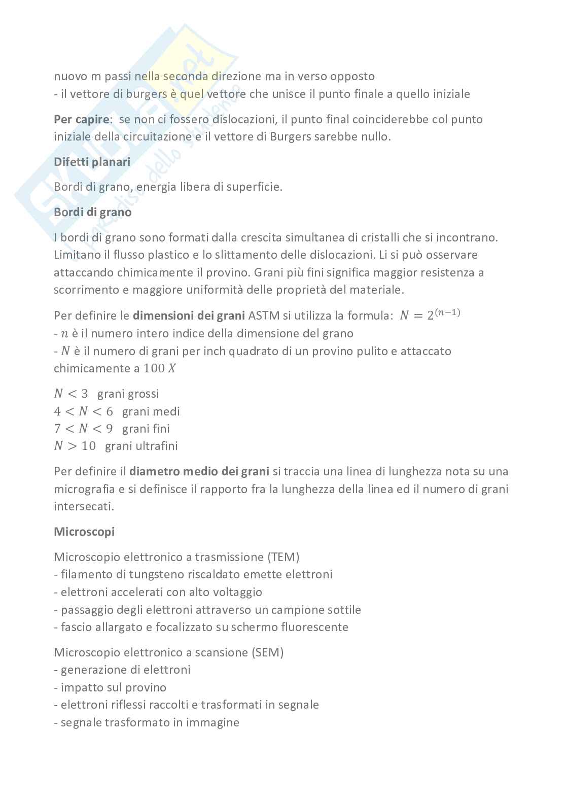 Appunti di tecnologia meccanica Pag. 6