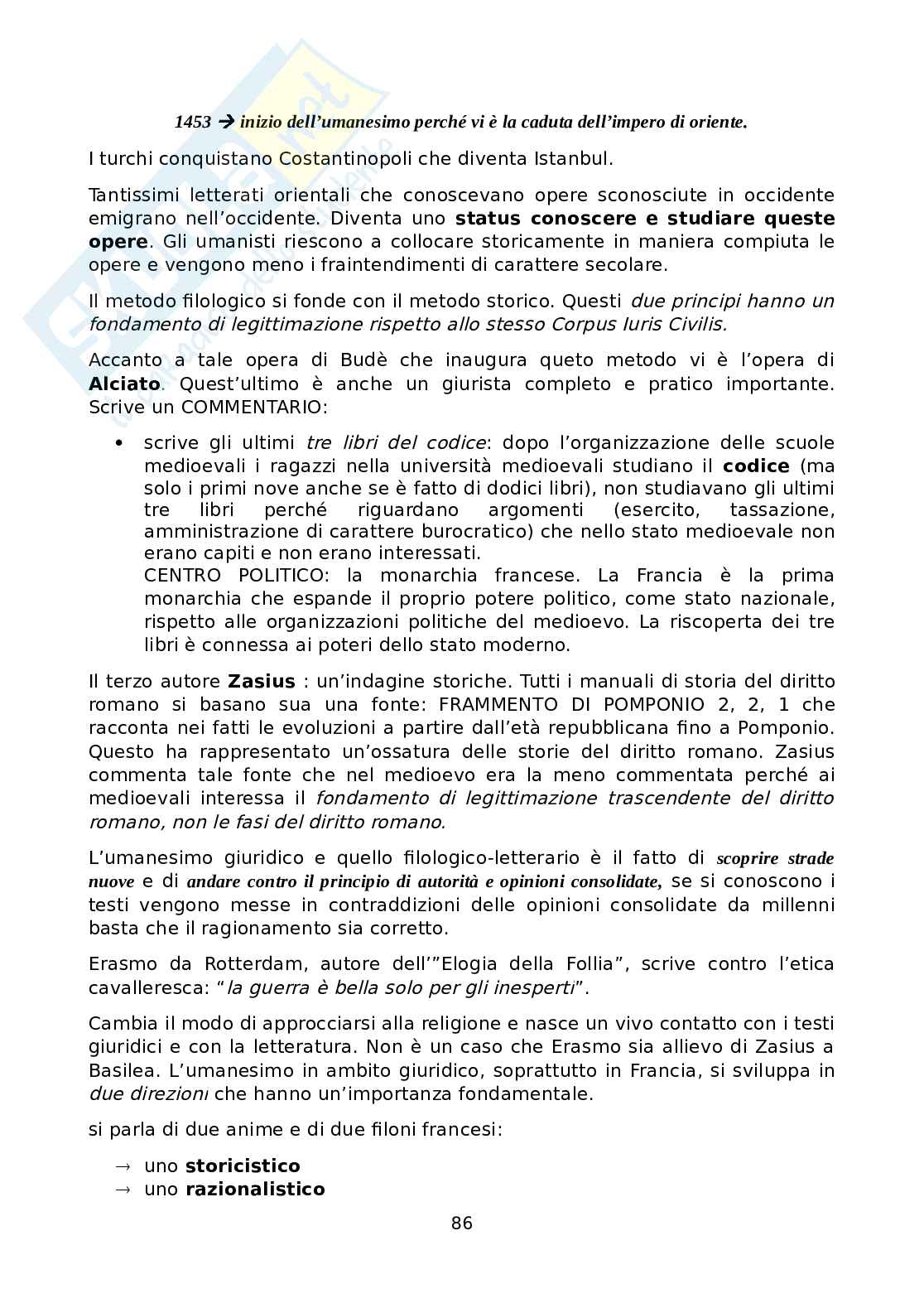 Storia del diritto medievale e moderno Pag. 86