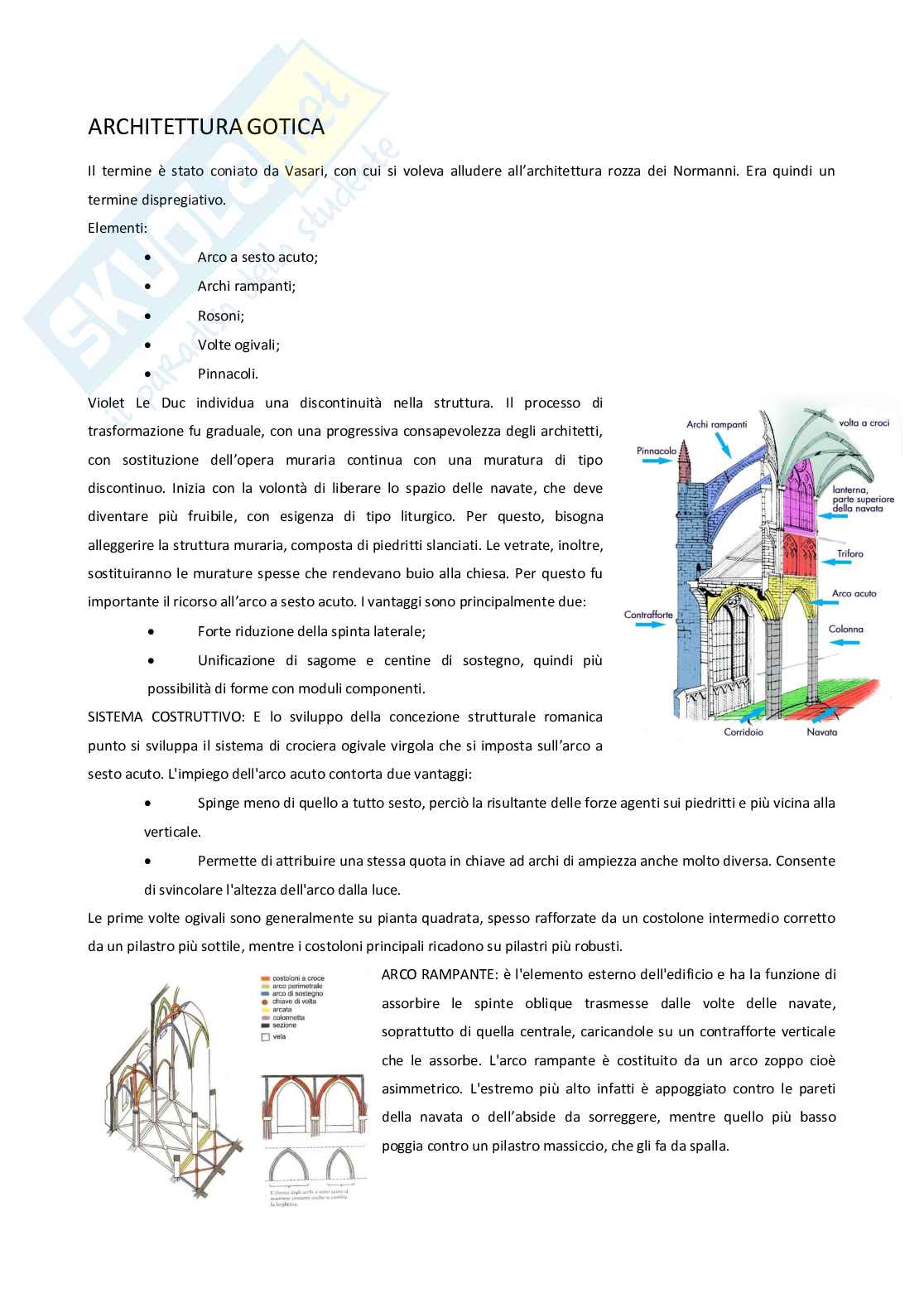 Architettura gotica Pag. 1