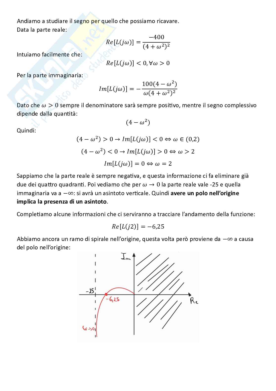 Controlli automatici, parte 6 - Il problema della sintesy (o controllo) Pag. 46