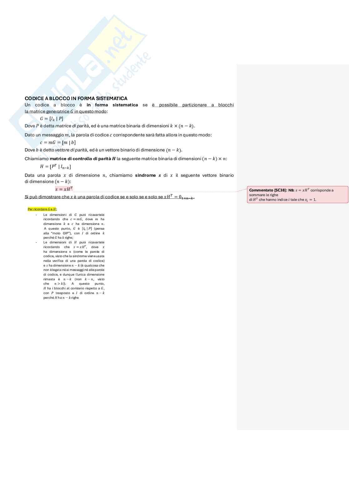 Fondamenti di automatica Pag. 66
