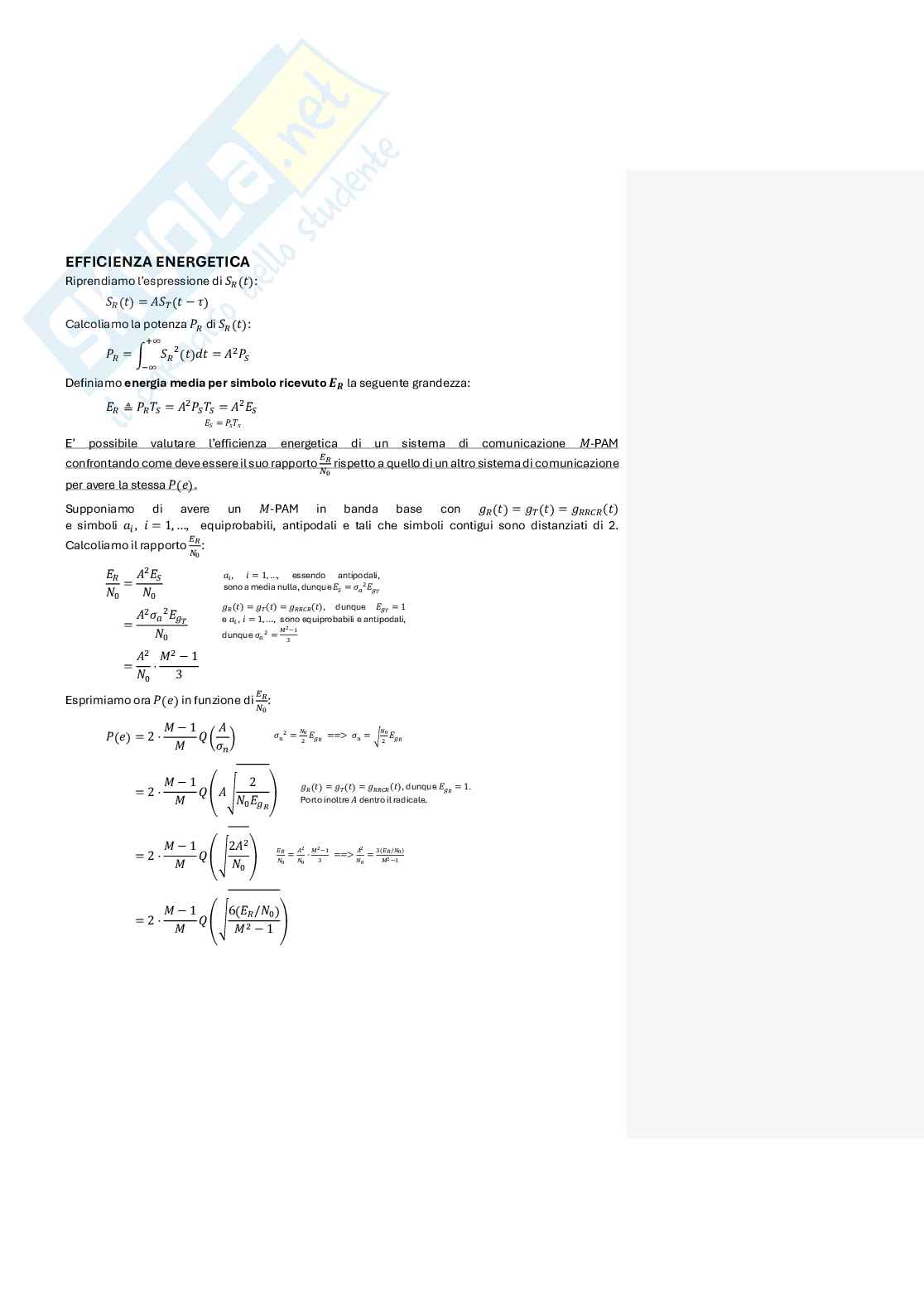 Fondamenti di automatica Pag. 86