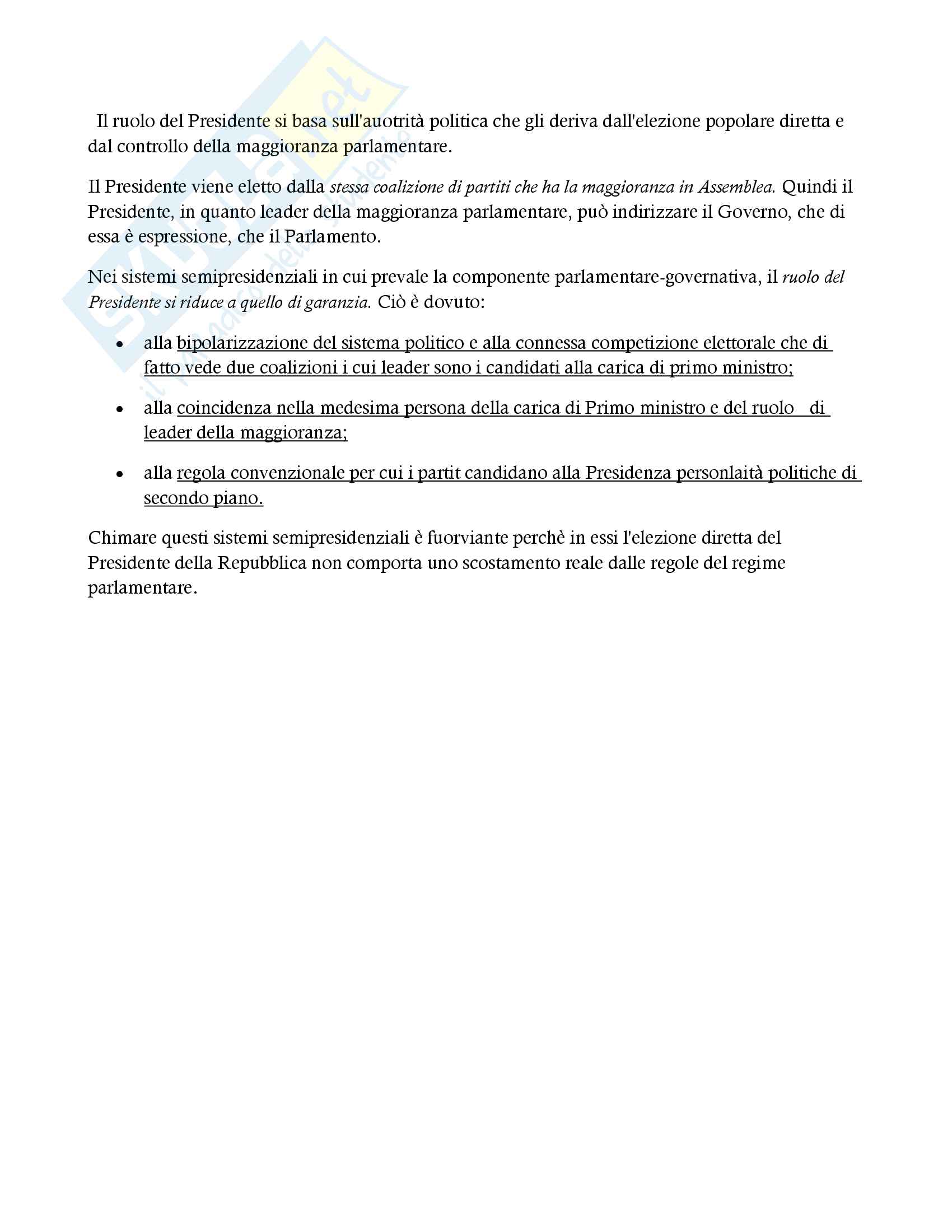 Appunti e riassunti completi per preparare l'esame di diritto costituzionale Pag. 121