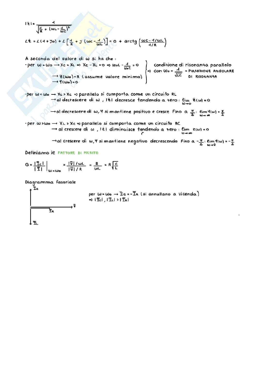 Domande di teoria Elettrotecnica  Pag. 26