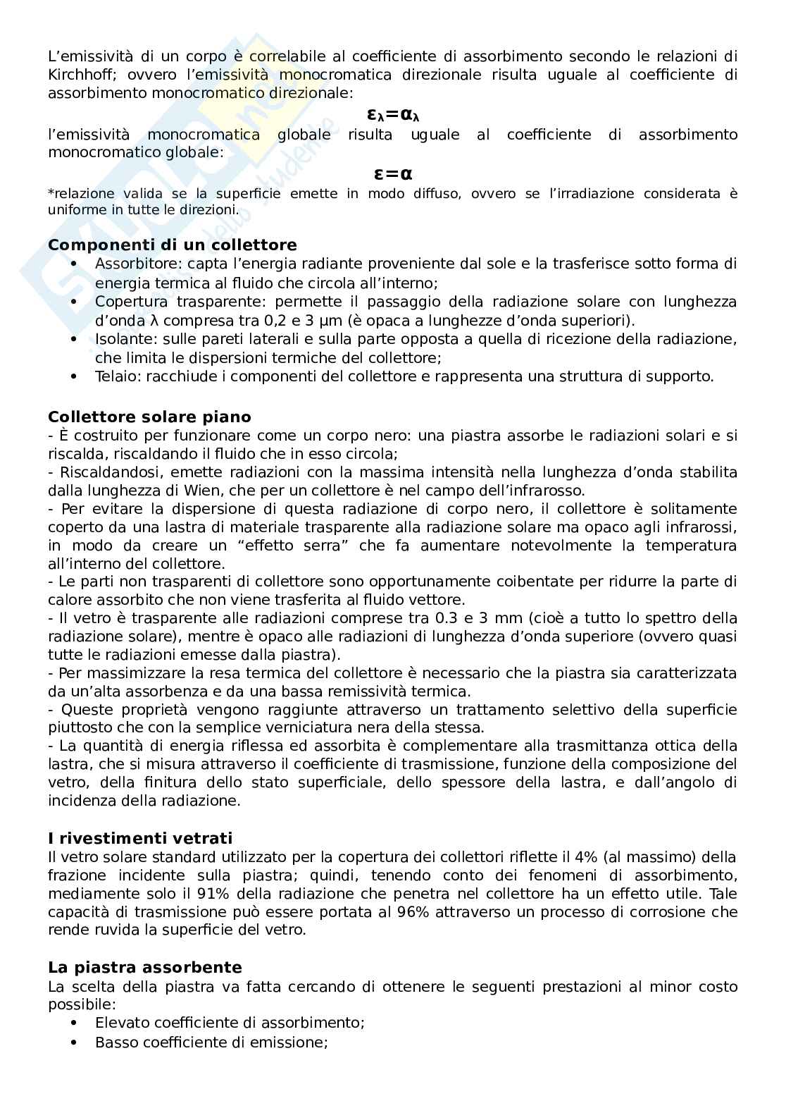 Fondamenti di energia rinnovabile Pag. 6