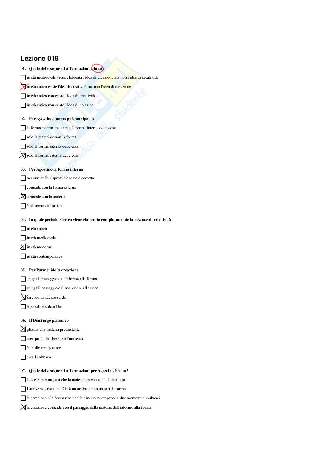 Paniere Estetica della comunicazione - Risposte multiple - aggiornato (2026) Pag. 31