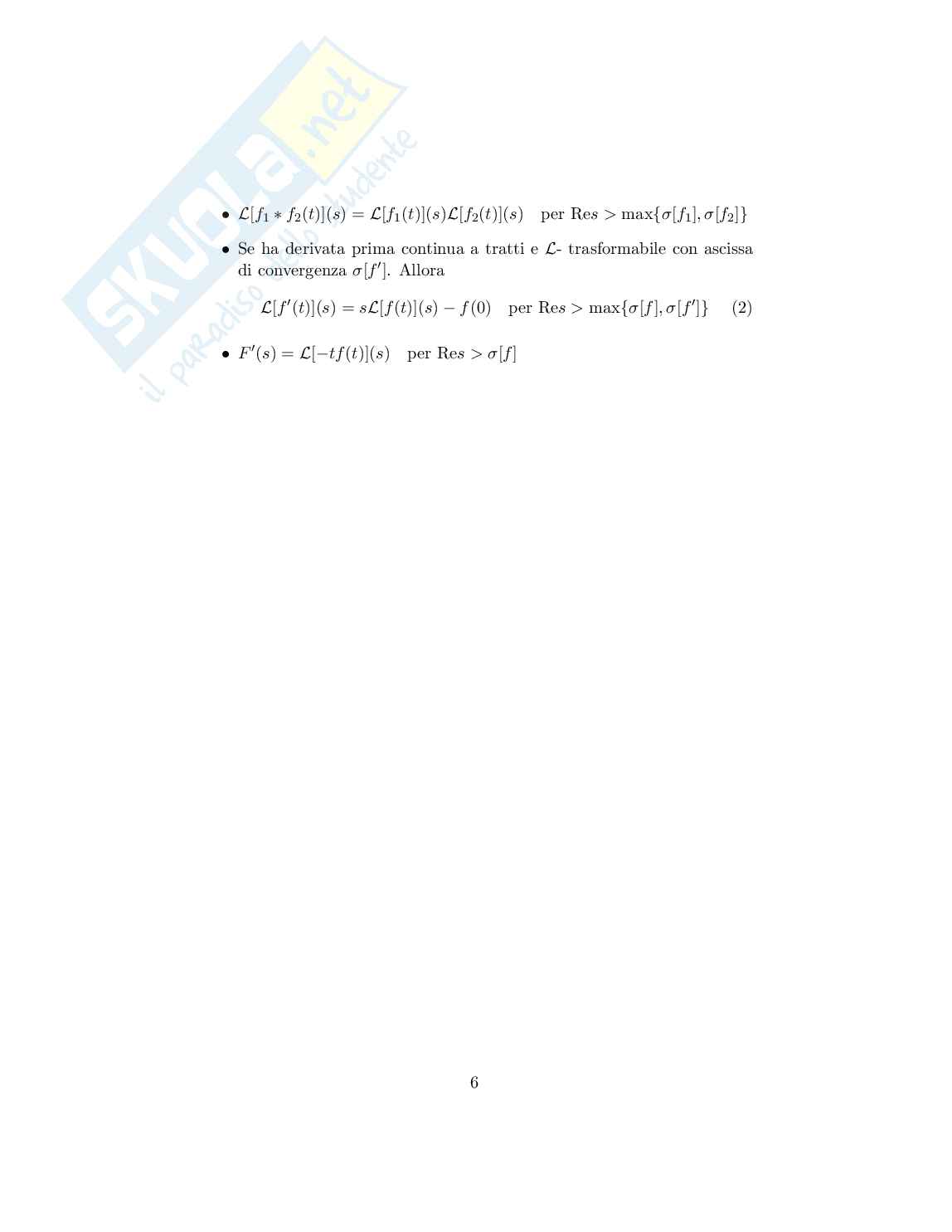 Formulario Analisi matematica due Pag. 6
