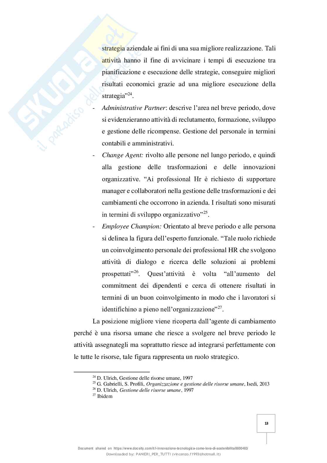 Innovazione tecnologica Pag. 16