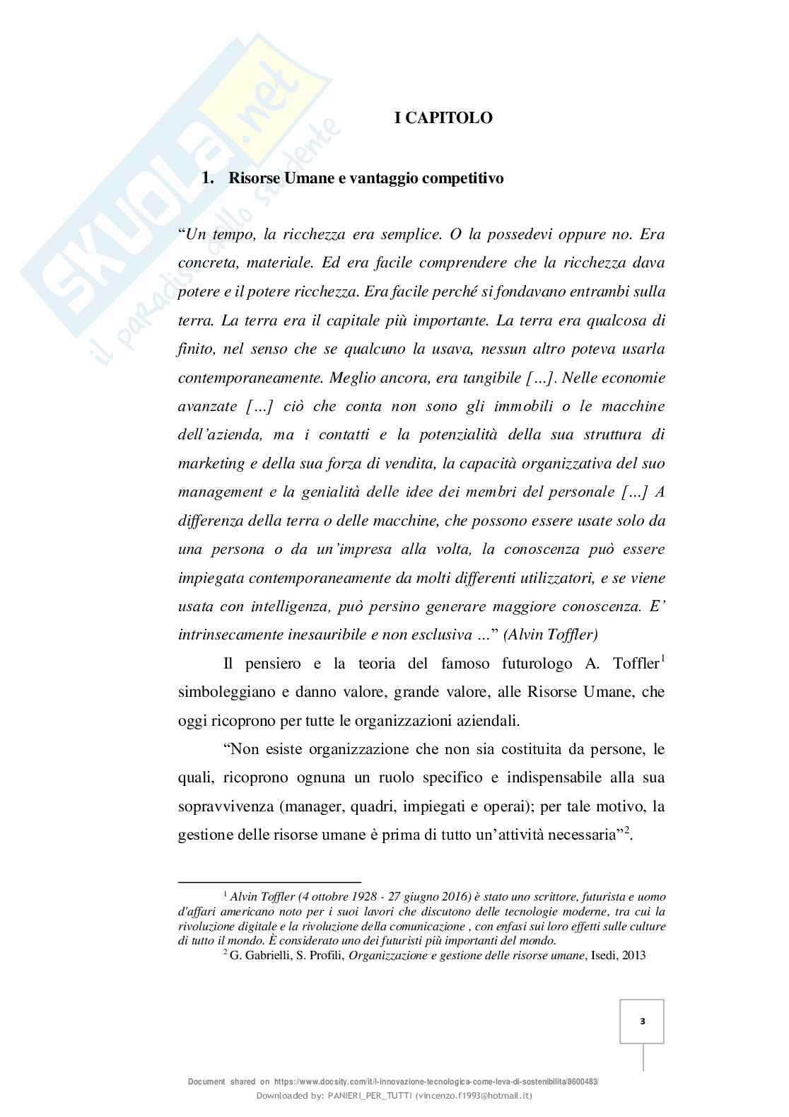 Innovazione tecnologica Pag. 6