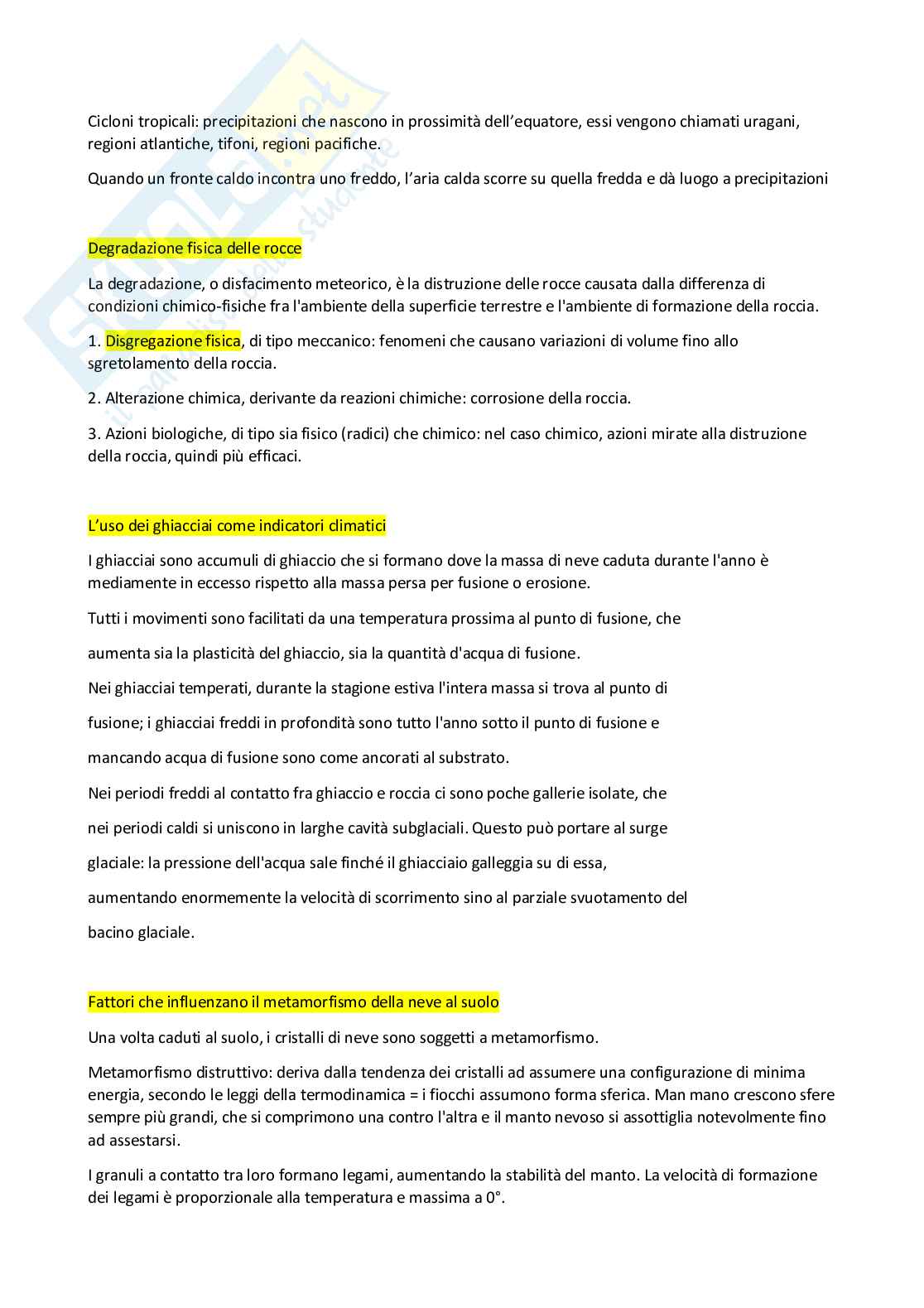 Esame scritto Geografia e cartografia Pag. 11