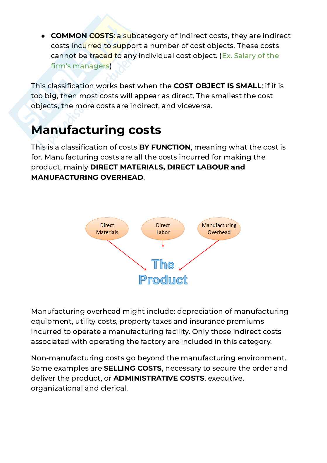 Managerial Accounting - Appunti completi (2025-2026) Pag. 2