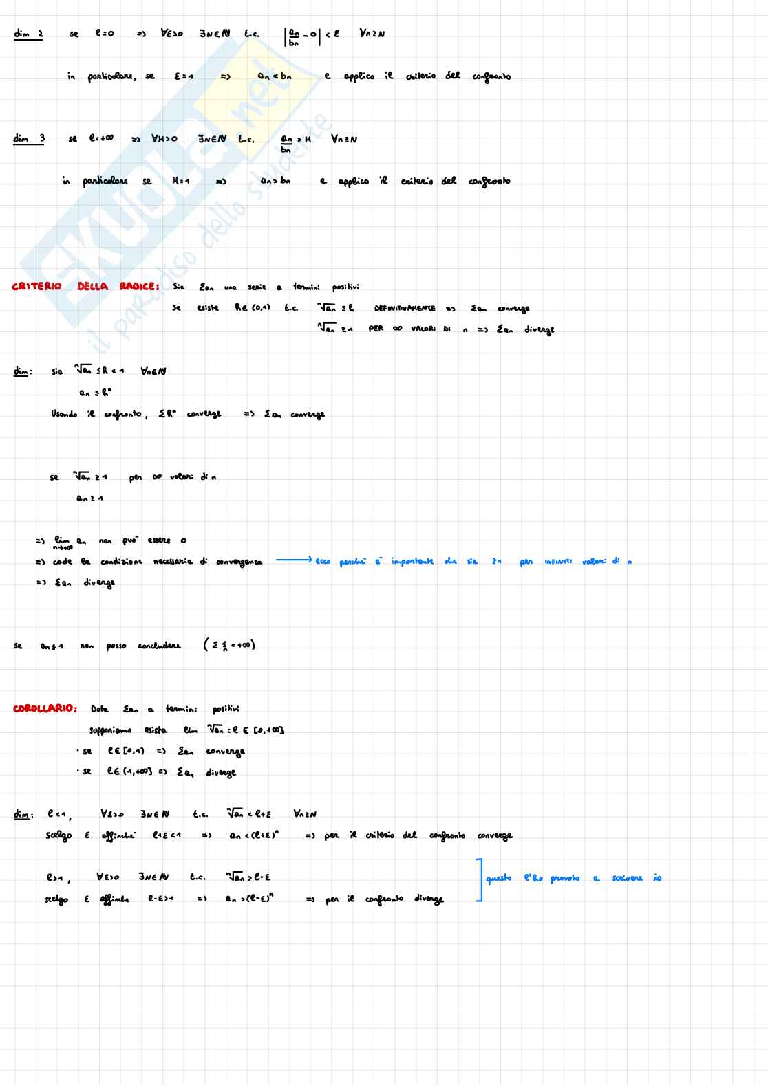 Dimostrazioni Teoremi Analisi matematica 1 Pag. 26