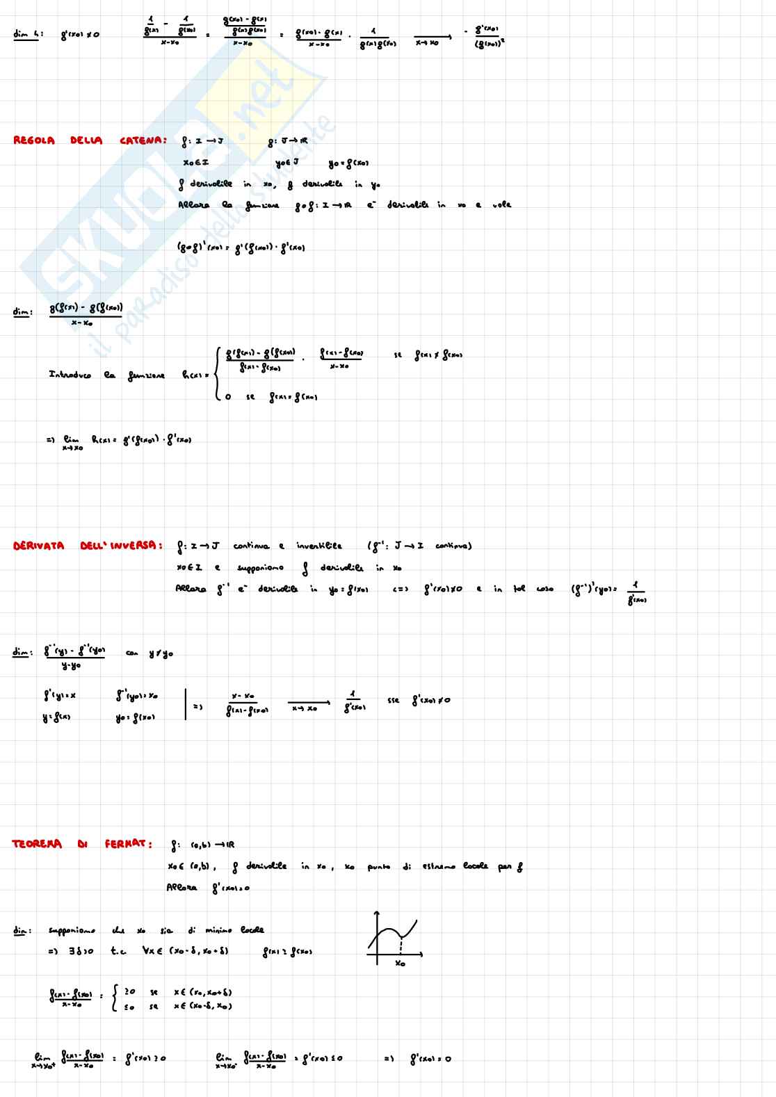 Dimostrazioni Teoremi Analisi matematica 1 Pag. 36