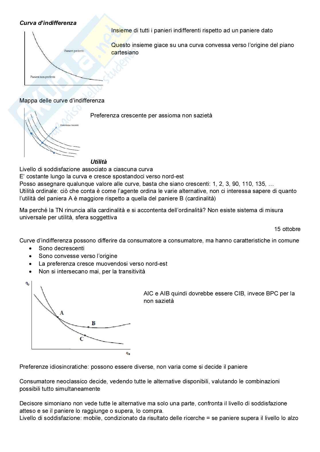 Intero corso di Introduzione dell'economia Pag. 26