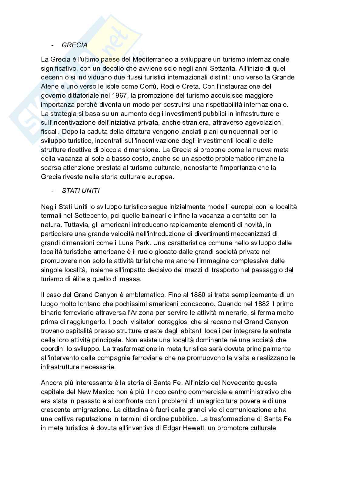Riassunto esame Economia delle aziende turistiche, Prof. Tessari Alessandra, libro consigliato Vacanze di pochi vacanze per tutti: l'evoluzione del turismo europeo, Battilani Pag. 6