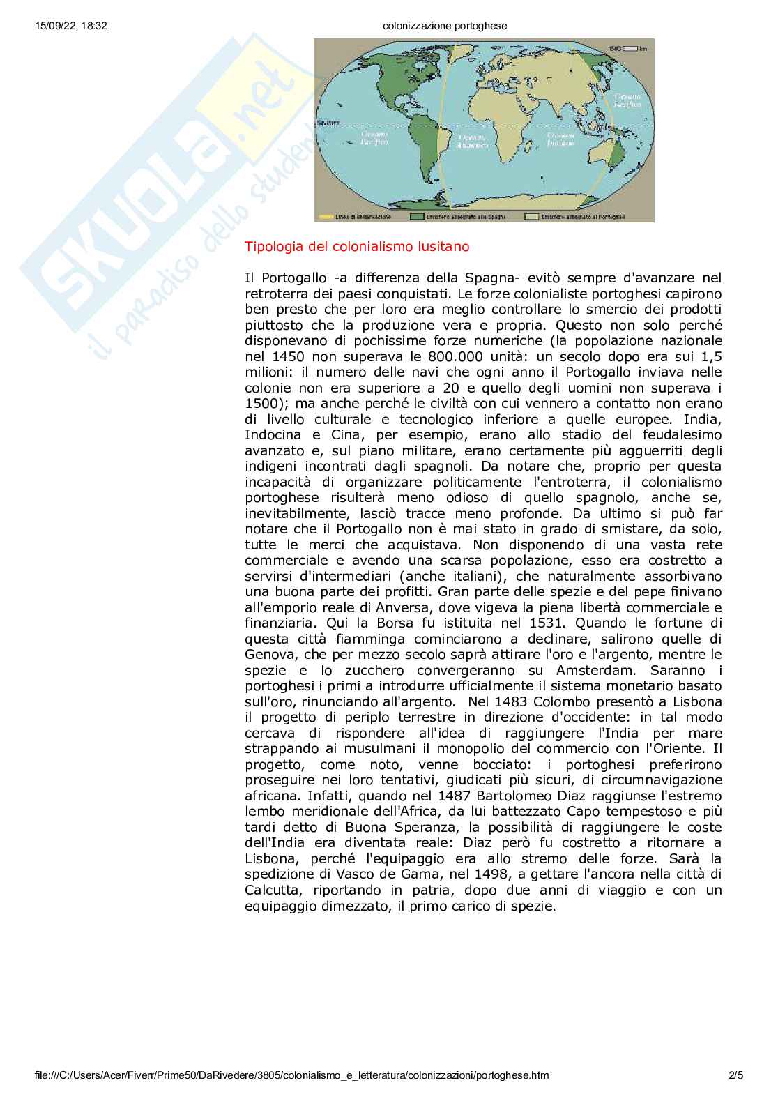 Colonialismo Pag. 16