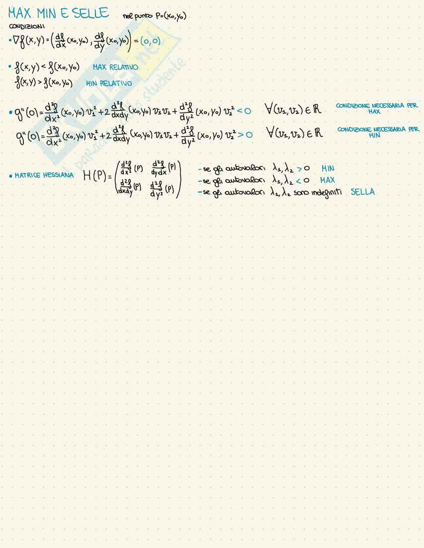 Formulario Analisi matematica II Pag. 1