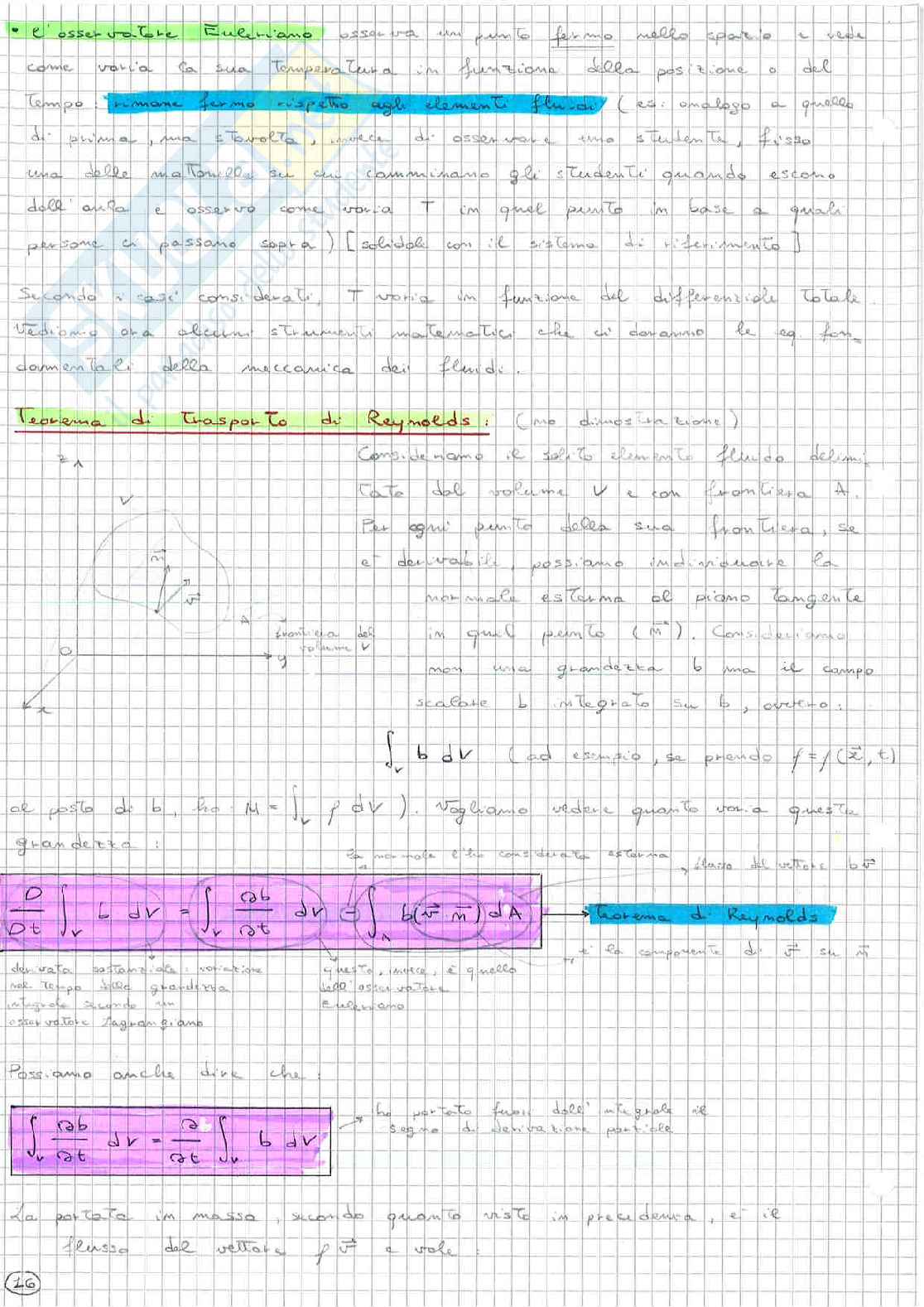 Idraulica e Costruzioni Idrauliche - Introduzione alla fluidodinamica nelle tubazioni e nelle correnti, accenni di costruzioni idrauliche ed esercizi svolti Pag. 16