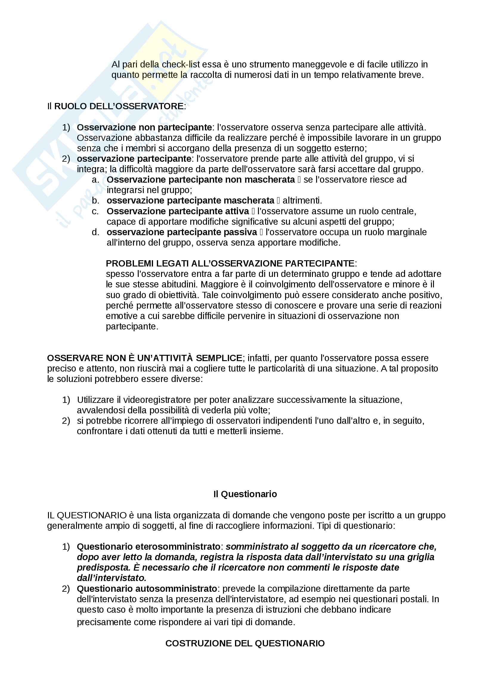 Riassunti Sperimentazione didattica e Progettazione educativa Pag. 31