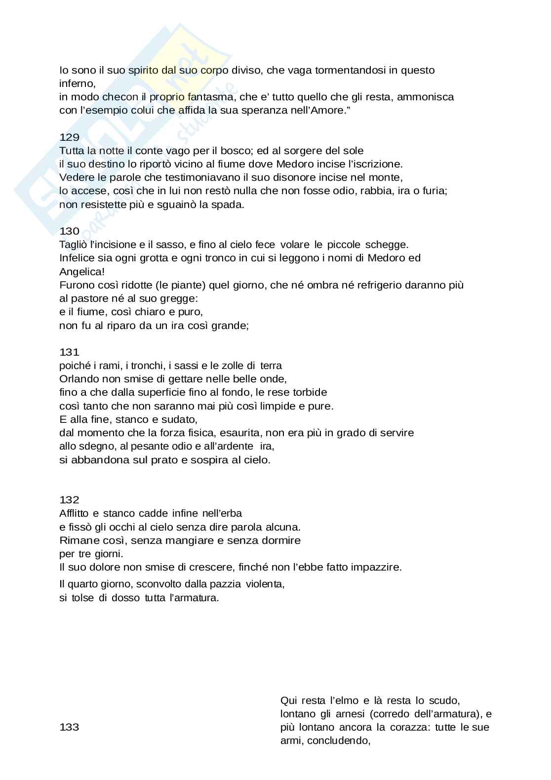 Riassunto esame Letteratura italiana, Prof. De Marco Anna, libro consigliato Letteratura, Tellini Pag. 41