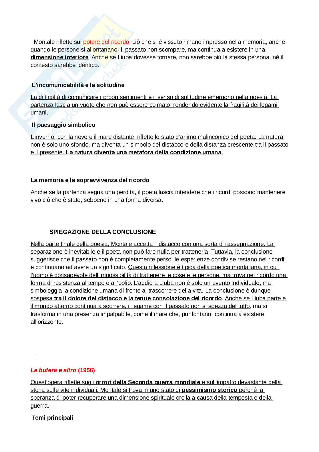 Riassunto esame Letteratura italiana, Prof. De Marco Anna, libro consigliato Letteratura, Tellini Pag. 86