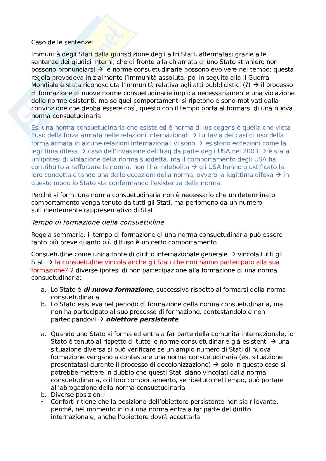 Diritto internazionale Pag. 21