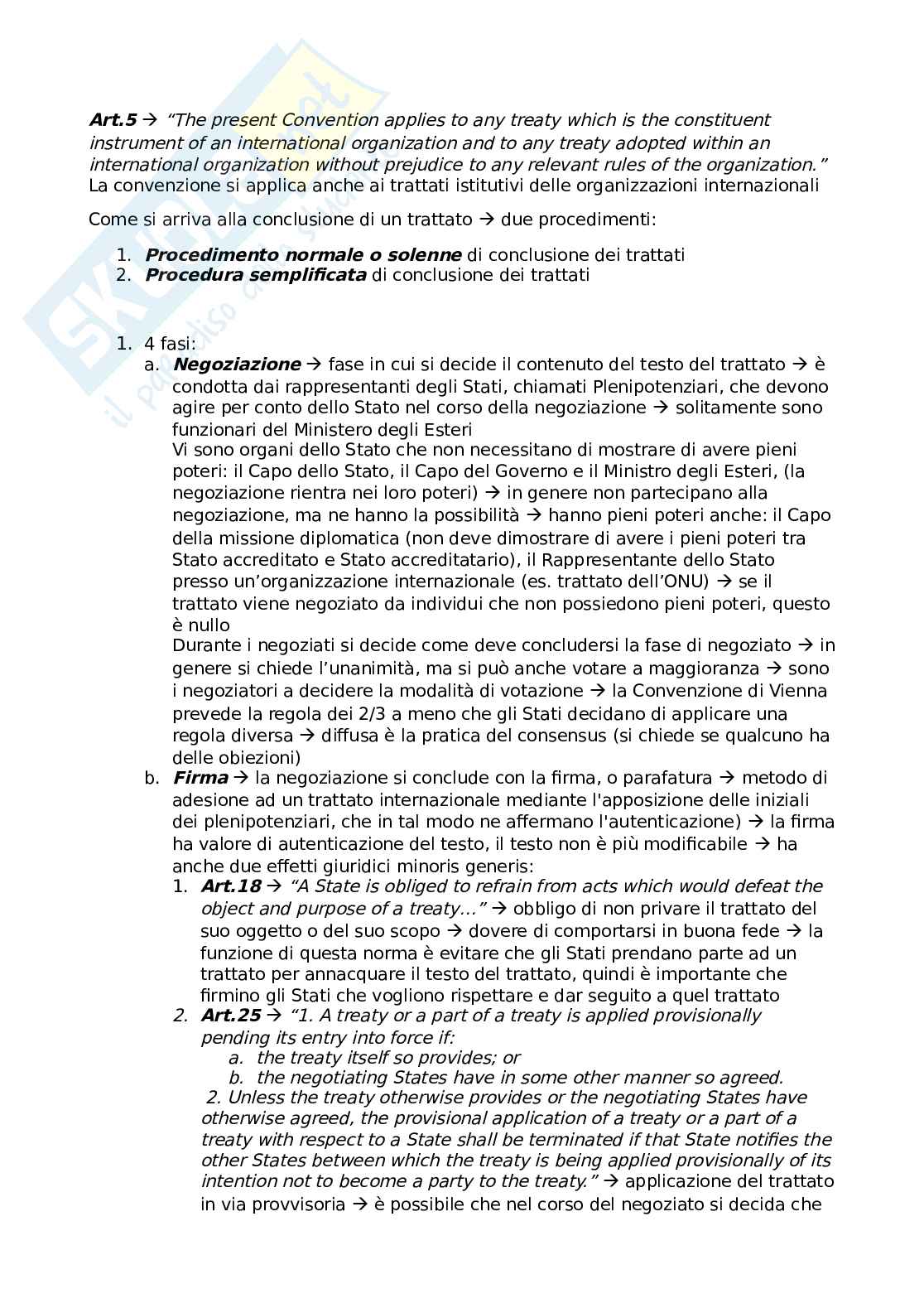 Diritto internazionale Pag. 26