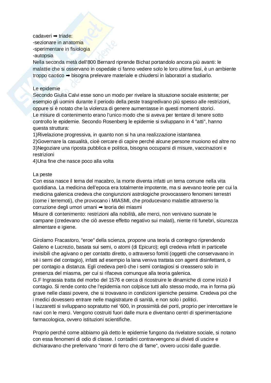 Riassunto esame Storia della scienza, Prof. Savoia Paolo, libro consigliato Storia materiale della scienza, Beretta Pag. 6