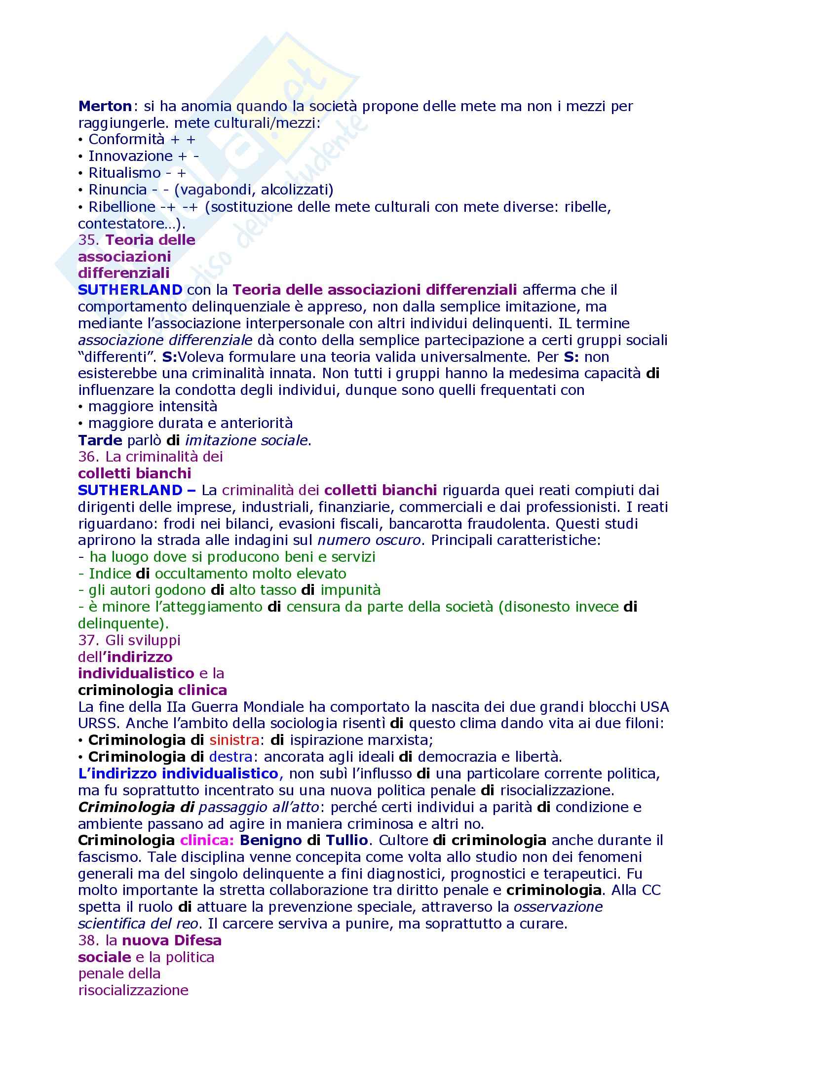 Criminologia Pag. 11