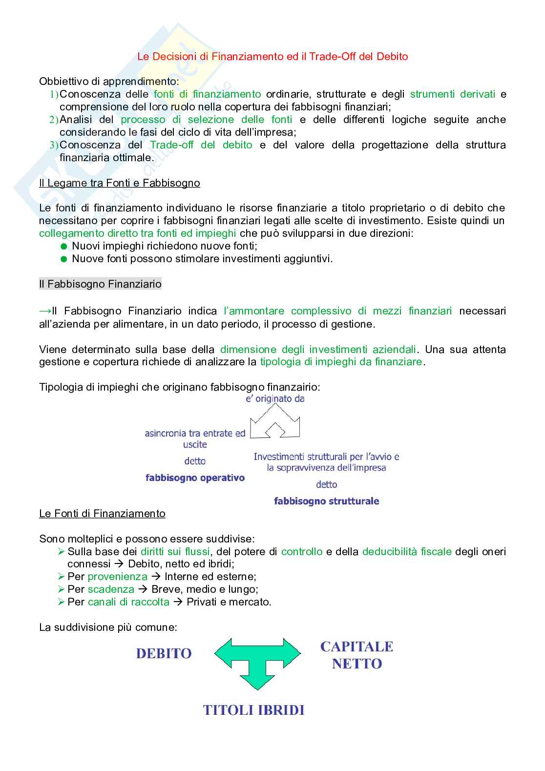 Finanza aziendale 2026 Pag. 61