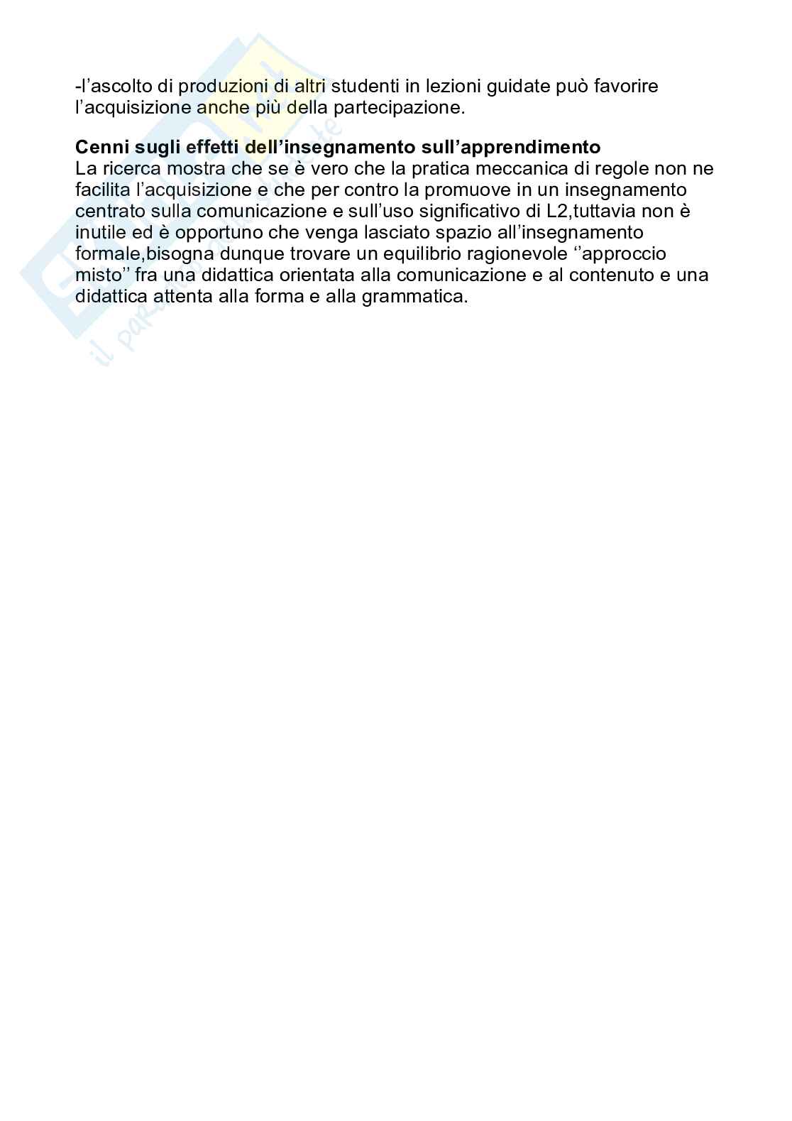 Appunti esame linguistica acquisizionale Pag. 36