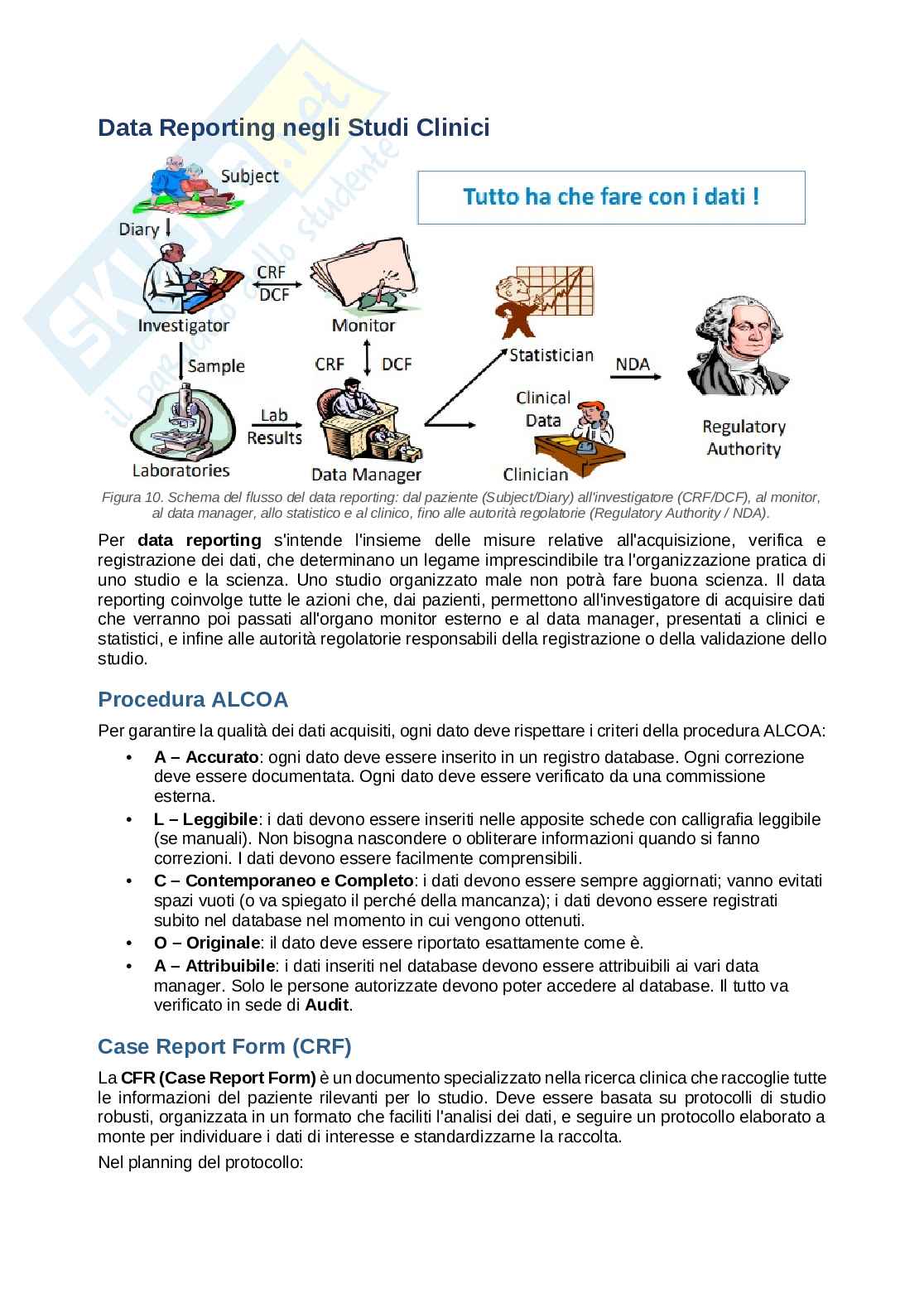 Sperimentazione clinica e analisi dei dati – Appunti completi 2026/2027 Pag. 16